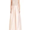 Aidan Mattox - Embellished Bateau Neck Dress 54468670