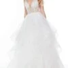 Alyce Paris - 61107 Pearl Beaded Organza A-Line Gown