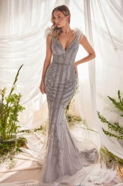 Andrea And Leo A1094 - Sleeveless Sweetheart Mermaid Dress