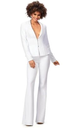 Ashley Lauren 11225 - Two Piece Long Sleeve Pantsuit -Wedding Dress Shop ashley lauren 11225 two piece long sleeve pantsuit special occasion dress 31691992039507