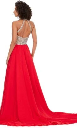 Ashley Lauren 11248 - High Neck Beaded Chiffon Gown -Wedding Dress Shop ashley lauren 11248 high neck beaded chiffon gown formal gowns 32362713186387