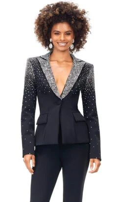 Ashley Lauren 11271 - Two Piece Blazer Pantsuit -Wedding Dress Shop ashley lauren 11271 two piece blazer pantsuit special occasion dress 31692487655507