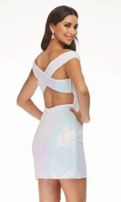 Ashley Lauren - 4445 Off Shoulder Sheath Cocktail Dress -Wedding Dress Shop ashley lauren 4445 off shoulder sheath cocktail dress cocktail dresses 28690231754835