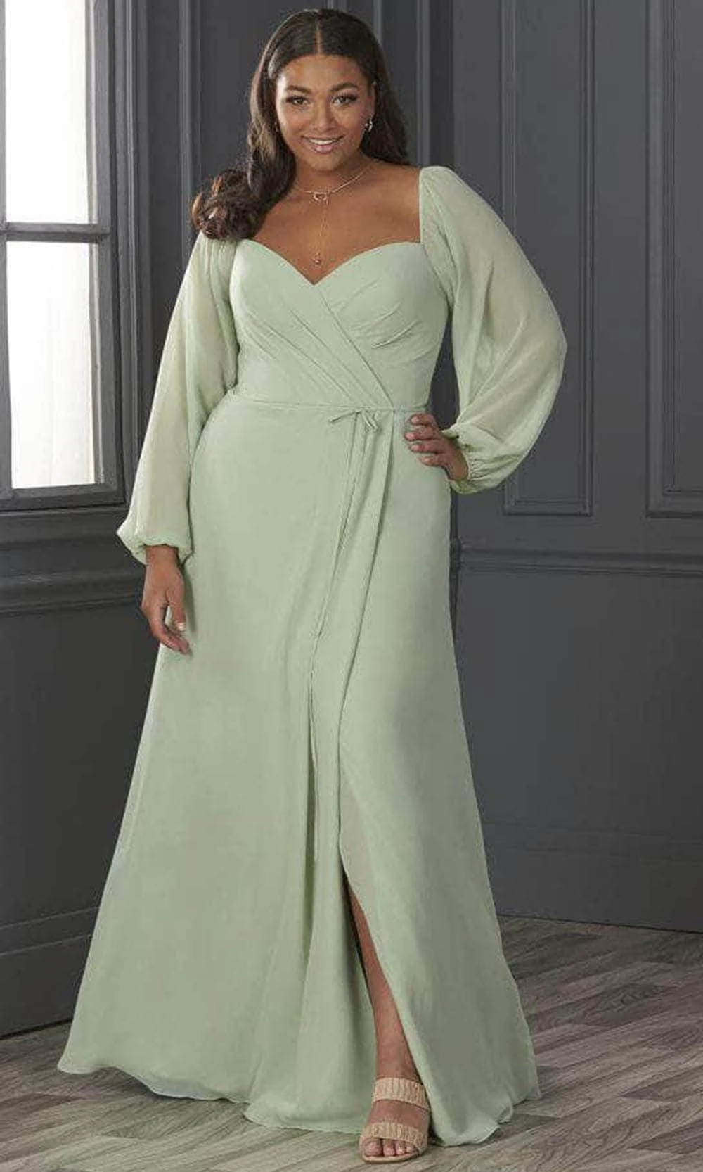 Christina Wu Celebration 22124 - Sweetheart Chiffon Dress 2 Christina Wu Celebration 22124 - Sweetheart Chiffon Dress - Image 2