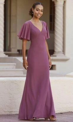 Christina Wu Celebration 22146 - V-Neck Sheath Long Dress