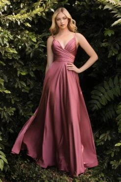 Cinderella Divine 7485 - Ruched V-Neck Evening Gown 16 Cinderella Divine 7485 - Ruched V-Neck Evening Gown -Wedding Dress Shop cinderella divine 7485 ruched v neck evening gown evening dresses 2 mauve rose 32265384132691