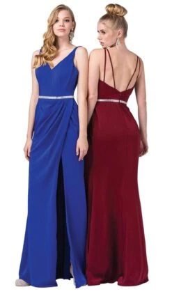 Dancing Queen - 2632 Sleeveless V-neck Embellished Trumpet Dress 12 Dancing Queen - 2632 Sleeveless V-neck Embellished Trumpet Dress -Wedding Dress Shop dancing queen 2632 sleeveless v neck embellished trumpet dress special occasion dress 28383984189523