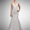 Dancing Queen Bridal - 35 Lace Appliqued Trumpet Bridal Dress