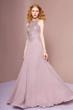 Elizabeth K - GL2680 Floral Embroidered A-Line Dress 13 Elizabeth K - GL2680 Floral Embroidered A-Line Dress -Wedding Dress Shop elizabeth k gl2680 floral embroidered a line dress bridesmaid dresses xs mauve 28800990216275