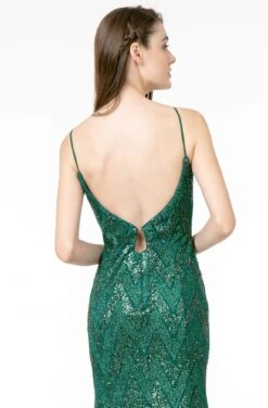 Elizabeth K - GL2950 Sequined Deep V-Neck Trumpet Dress 11 Elizabeth K - GL2950 Sequined Deep V-Neck Trumpet Dress -Wedding Dress Shop elizabeth k gl2950 sequined deep v neck trumpet dress prom dresses 28768035045459