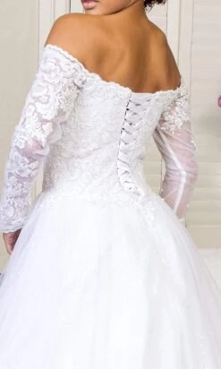GLS By Gloria - GL1937 Embroidered Long Sleeves A-Line Dress 35 GLS By Gloria - GL1937 Embroidered Long Sleeves A-Line Dress -Wedding Dress Shop gls by gloria gl1937 embroidered long sleeves a line dress wedding dresses 27995200716883