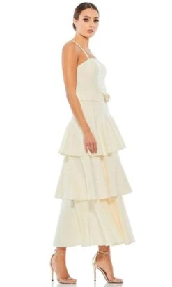 Ieena Duggal 26629 - Spaghetti Straps Tiered Tea-Length Dress 13 Ieena Duggal 26629 - Spaghetti Straps Tiered Tea-Length Dress -Wedding Dress Shop ieena duggal 26629 spaghetti straps tiered tea length dress special occasion dress 29871893610579