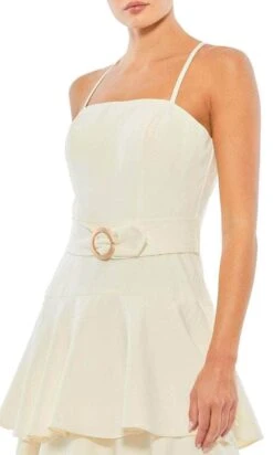 Ieena Duggal 26629 - Spaghetti Straps Tiered Tea-Length Dress 12 Ieena Duggal 26629 - Spaghetti Straps Tiered Tea-Length Dress -Wedding Dress Shop ieena duggal 26629 spaghetti straps tiered tea length dress special occasion dress 29871893643347