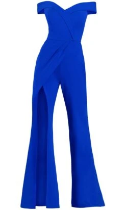 Janique - K6594 Off Shoulder Jumpsuit -Wedding Dress Shop janique k6594 off shoulder jumpsuit special occasion dress 30080908460115