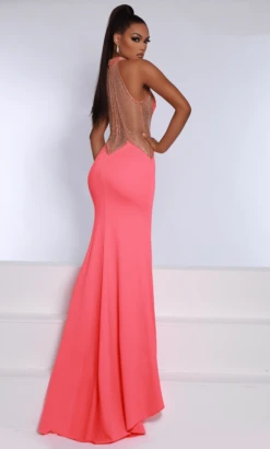 Johnathan Kayne 2603 - Illusion Halter Evening Gown -Wedding Dress Shop johnathan kayne 2603 illusion halter evening gown special occasion dress 31751117504595