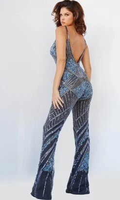 Jovani 23736 - Bejeweled Plunging Jumpsuit 6 Jovani 23736 - Bejeweled Plunging Jumpsuit -Wedding Dress Shop jovani 23736 bejeweled plunging jumpsuit formal pantsuits 31469678985299