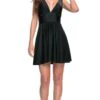 La Femme 30926 - Sleeveless Flare Homecoming Dress