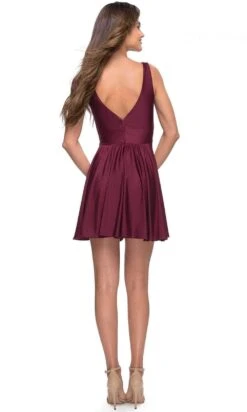 La Femme 30926 - Sleeveless Flare Homecoming Dress -Wedding Dress Shop la femme 30926 sleeveless flare homecoming dress special occasion dress 31019707760723