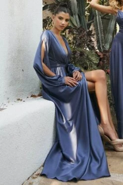 Ladivine 7475 27 Ladivine 7475 -Wedding Dress Shop ladivine 7475 prom dresses 2 smoky blue 31325561258067