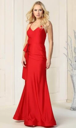 May Queen MQ1832 - V-Neck Peplum Formal Gown 19 May Queen MQ1832 - V-Neck Peplum Formal Gown -Wedding Dress Shop may queen mq1832 v neck peplum formal gown special occasion dress 29826267021395