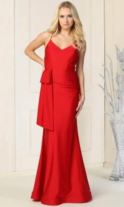 May Queen MQ1832 - V-Neck Peplum Formal Gown 21 May Queen MQ1832 - V-Neck Peplum Formal Gown -Wedding Dress Shop may queen mq1832 v neck peplum formal gown special occasion dress 29826267480147