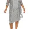 Maya Brooke 26367 - Jewel Neck Lace Jacket Formal Dress