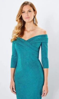 Montage By Mon Cheri - 221970 Off-Shoulder Sparkle Beaded Mermaid Gown -Wedding Dress Shop montage by mon cheri 221970 off shoulder sparkle beaded mermaid gown special occasion dress 28321497940051