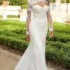 Mori Lee Bridal 2465 - Strapless Bridal Gown With Sheer Jacket