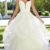 Mori Lee Bridal 5977 - Sleeveless Plunging Sweetheart Wedding Dress