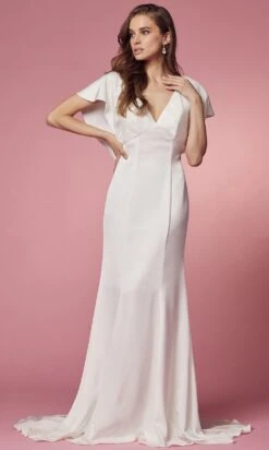 Nox Anabel Bridal JE912 - Flutter Sleeve Bridal Gown 13 Nox Anabel Bridal JE912 - Flutter Sleeve Bridal Gown -Wedding Dress Shop nox anabel bridal je912 flutter sleeve bridal gown bridal dresses 29799576076371