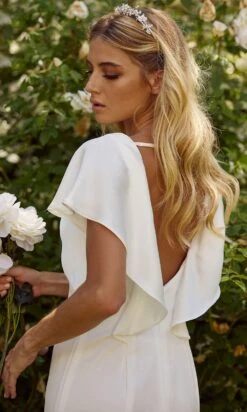 Nox Anabel Bridal JE912 - Flutter Sleeve Bridal Gown 16 Nox Anabel Bridal JE912 - Flutter Sleeve Bridal Gown -Wedding Dress Shop nox anabel bridal je912 flutter sleeve bridal gown bridal dresses 29799576371283