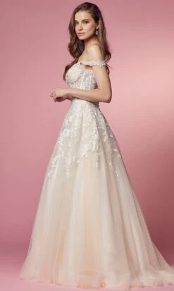 Nox Anabel Bridal JH925 - Off Shoulder Bridal Gown -Wedding Dress Shop nox anabel bridal jh925 off shoulder bridal gown bridal dresses 29799745650771
