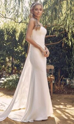 Nox Anabel QW963 - Pearl Appliqued Bridal Dress 11 Nox Anabel QW963 - Pearl Appliqued Bridal Dress -Wedding Dress Shop nox anabel qw963 pearl appliqued bridal dress bridal dresses 32148136230995