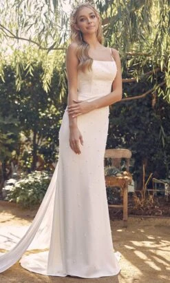 Nox Anabel QW963 - Pearl Appliqued Bridal Dress 9 Nox Anabel QW963 - Pearl Appliqued Bridal Dress -Wedding Dress Shop nox anabel qw963 pearl appliqued bridal dress bridal dresses 32148136329299
