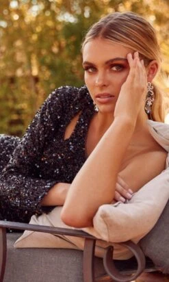 Nox Anabel S1013 - Sequin Cutout Ornate Evening Dress -Wedding Dress Shop nox anabel s1013 sequin cutout ornate evening dress prom dresses 29787369930835