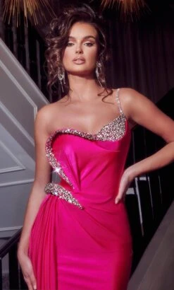 Portia And Scarlett PS23390 - Jeweled Foldover Prom Gown -Wedding Dress Shop portia and scarlett ps23390 jeweled foldover prom gown special occasion dress 31829416181843