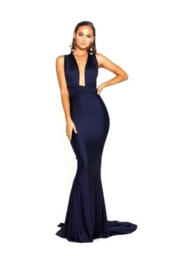 Portia And Scarlett PS6110 - Plunging Neck Sheath Formal Dress 12 Portia And Scarlett PS6110 - Plunging Neck Sheath Formal Dress -Wedding Dress Shop portia and scarlett ps6110 plunging neck sheath formal dress special occasion dress 30513166876755