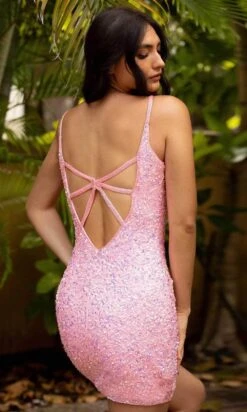 Primavera Couture 3572 - Short Sequin Cocktail Dress -Wedding Dress Shop primavera couture 3572 short sequin cocktail dress homecoming dresses 32331398381651