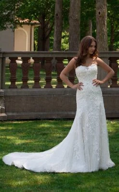 Rachel Allan Bridal - M620 Lace Embroidered Sweetheart Trumpet Gown -Wedding Dress Shop rachel allan bridal m620 lace embroidered sweetheart trumpet gown wedding dresses 28951647289427