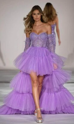 Sherri Hill 55453 - High-Low Gown 6 Sherri Hill 55453 - High-Low Gown -Wedding Dress Shop sherri hill 55453 high low gown cocktail dresses 31603434422355