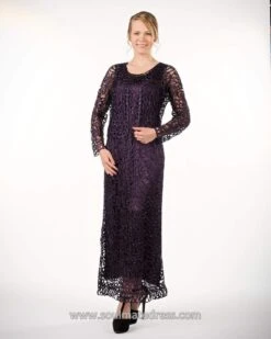 Soulmates C12016 - Beaded Hand Crochet Evening Dress -Wedding Dress Shop soulmates beaded hand crochet bolero jacket dress set clothing set 29233394286675