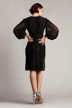 Tadashi Shoji AVO22075M - Long Sleeve Pleated Detail Formal Dress 15 Tadashi Shoji AVO22075M - Long Sleeve Pleated Detail Formal Dress -Wedding Dress Shop tadashi shoji avo22075m long sleeve pleated detail formal dress special occasion dress 32166057050195