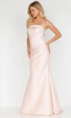 Terani Couture 231P0104 - Strapless Folded Neckline Prom Gown -Wedding Dress Shop terani couture 231p0104 strapless folded neckline prom gown special occasion dress 31755954913363